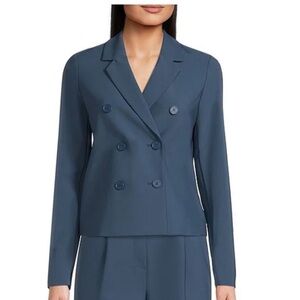 NWT. Calvin Klein Collection Double Breasted Blazer. 14. $149!